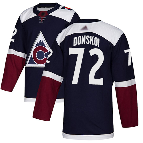 Adidas Colorado Avalanche Men #72 Joonas Donskoi Navy Alternate Authentic Stitched NHL Jersey->colorado avalanche->NHL Jersey